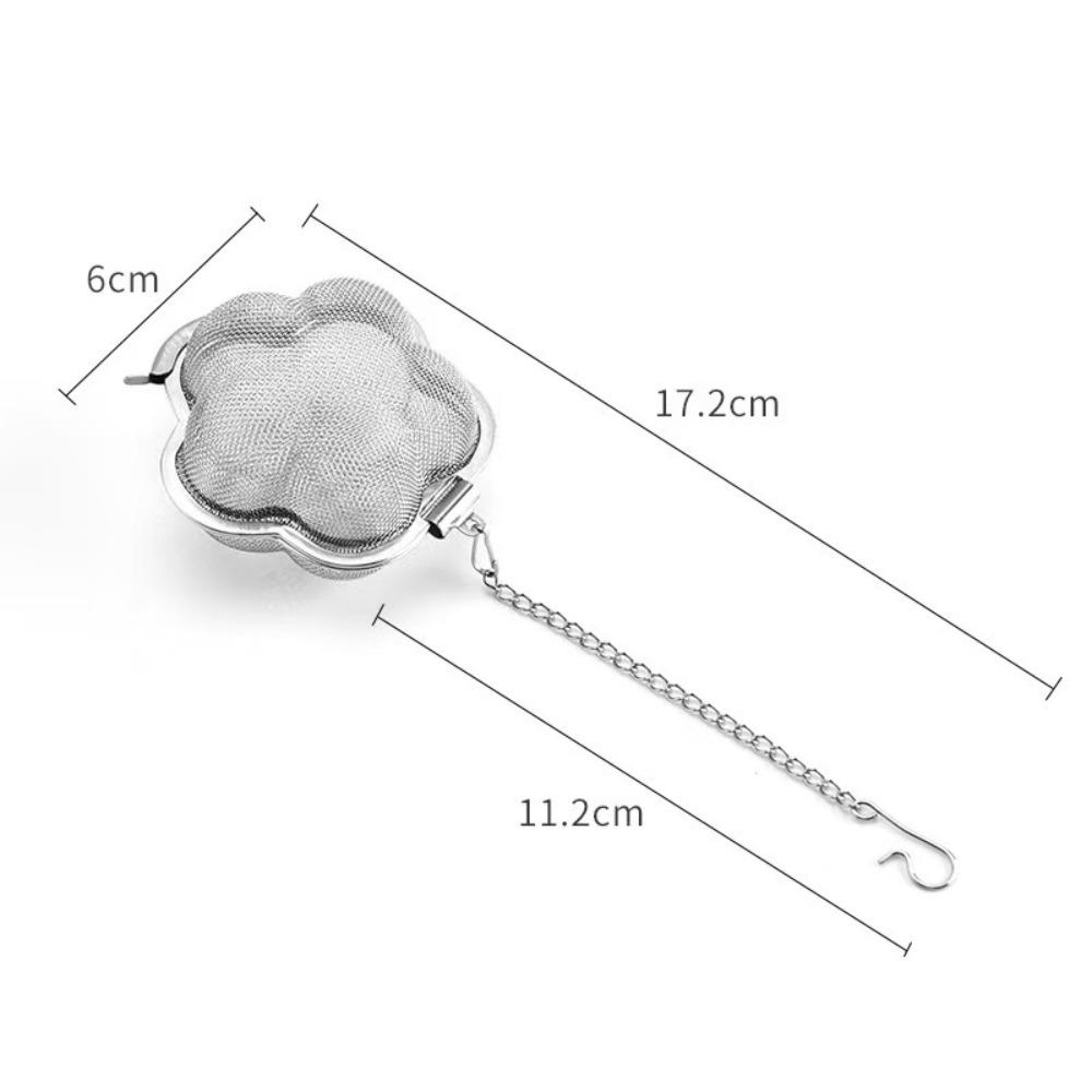 Fine Mesh Tea Strainer Stainless Steel Tea Ball Filter Portable Tea Infuser Ball for Brew Tea