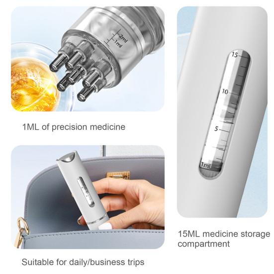 Yousheng 15ML Scalp Applicator Portable Rolling Ball Design Scalp Massager Hair Essential Oil Applicator for Home