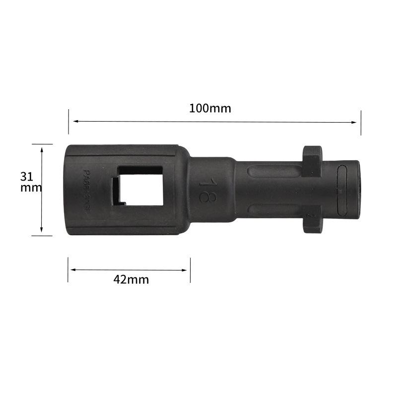 Адаптер для воды для мойки высокого давления, фитинг-переходник для Lavor к Karcher K2 K3 K4 K5 K6 K7, мойка высокого давления, автомойка, пистолет-распылитель
