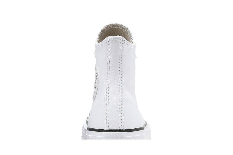 Женские кеды Converse Chuck Taylor All Star Lift Hi Белые (Женский) Белый/черный/белый
