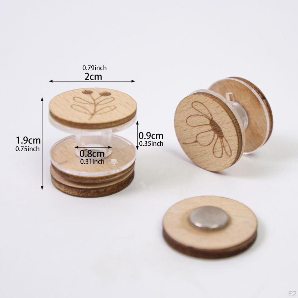 6 Pieces Embroidery Thread Management Parking Bobbin Portable Needlework Art Cross Stitch Sturdy