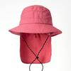 Складная походная шляпа (розовый) Панама с защитой от УФ-излучения