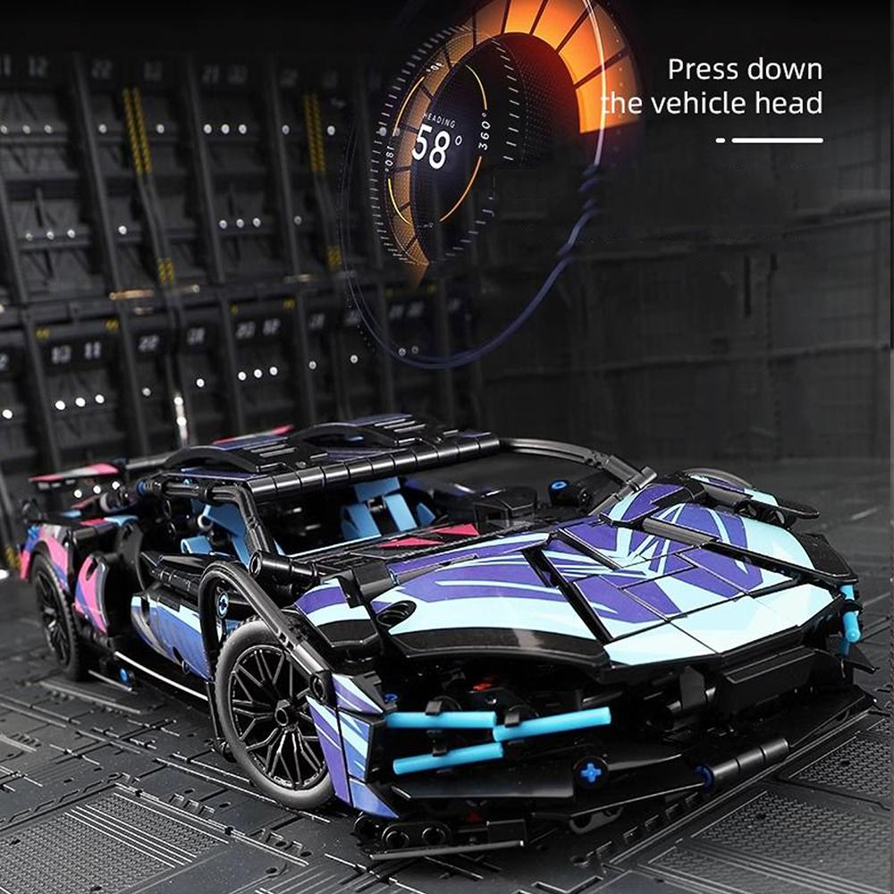 Технический гоночный спортивный автомобиль 1314 шт. модель строительные блоки городской механический скоростной автомобиль суперкар кирпич головоломка игрушки для детей и взрослых подарок