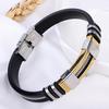 Модный мужской браслет из нержавеющей стали, ювелирные изделия, браслет, украшение для вечеринки