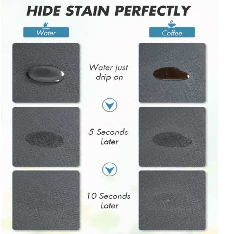 Coffee Mat - Coffee Bar Mat for Countertops | Coffee Bar Accessories Fit Under Coffee Maker Machine | Absorbent Hide Stain Rubbe