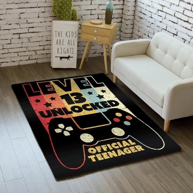 Cartoon Anime Super Printing Carpets For Living Room Bedroom Large Area Carpet Kids Play Floor Mats Home Runner Rug Tapis