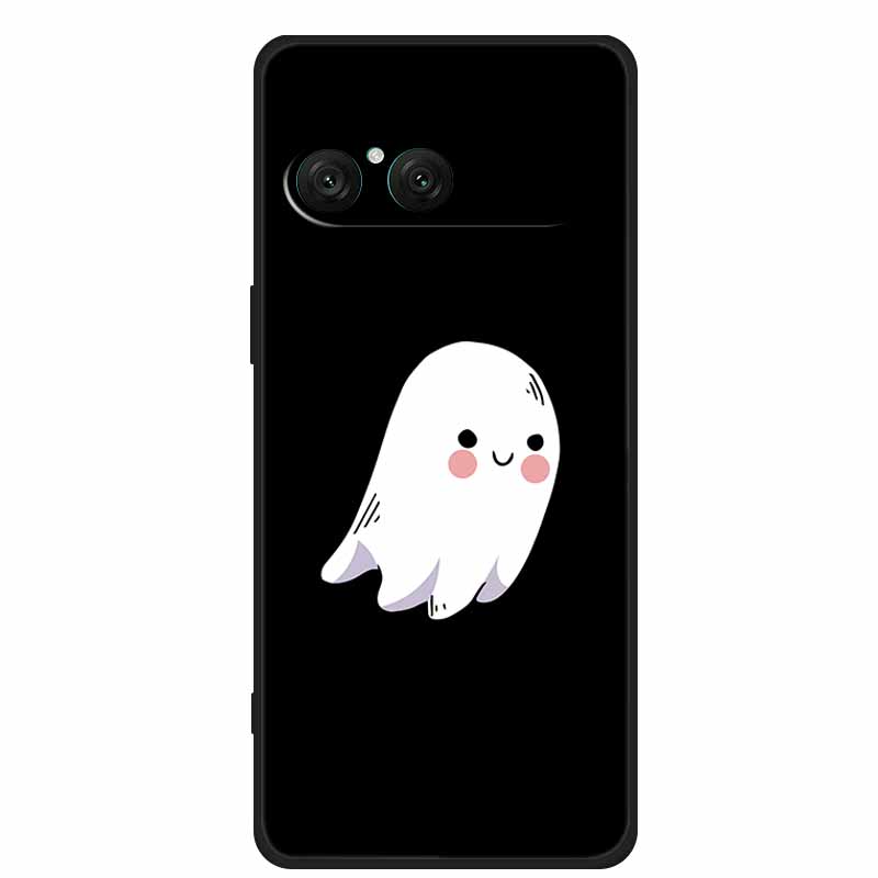 Чехол для телефона Sony Xperia 10 VII Мультяшный кот Мягкая задняя крышка Черный силиконовый чехол Для Sony Xperia 10 VII 2025 Чехол Coque Funda