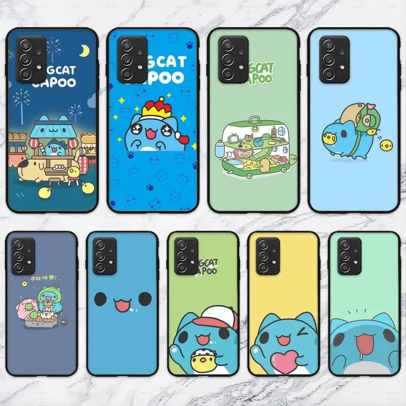 Чехол для телефона Love Cat Comic Cat Bugcat Capoo для Samsung Galaxy A02 A12 A21 A22 A32 A41 A42 A51 A71 A72 Shell