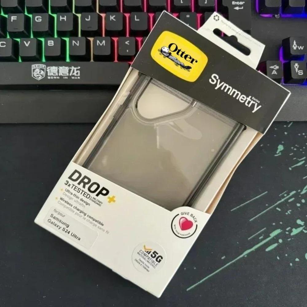 Чехол Defender Armor Серия Symmetry с клипсой для ремня Ott-Box для Samsung Galaxy S26 Ultra S25 Plus S24 S23 Plus Ударопрочный Нескользящий Чехол с Упаковкой