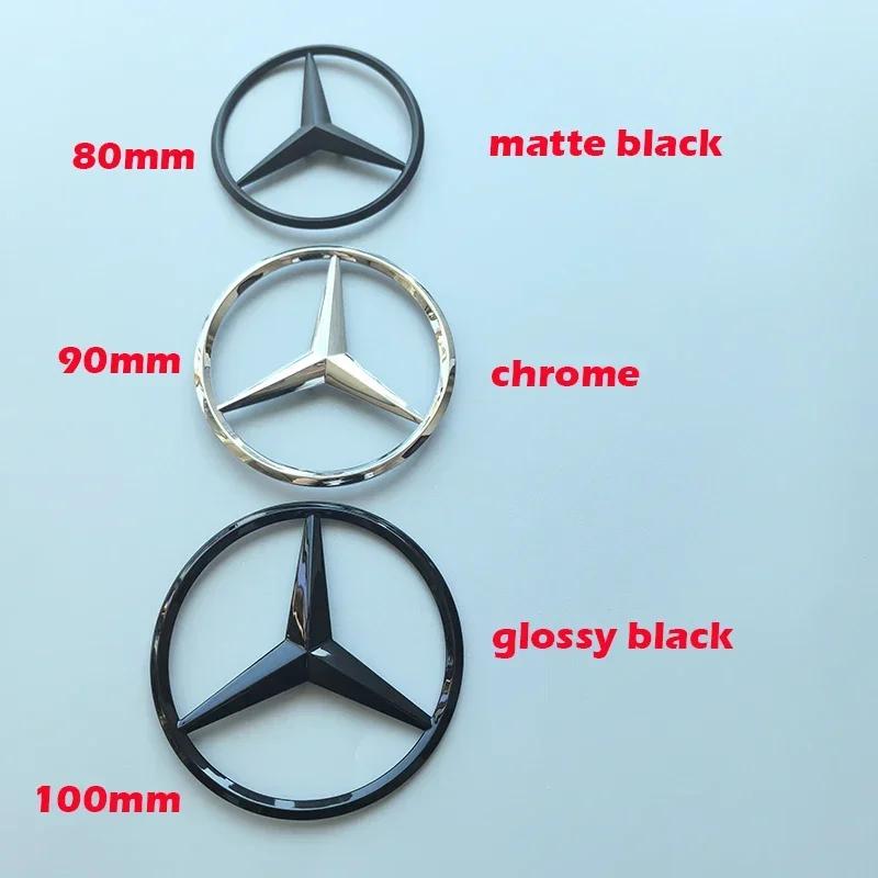 Задний значок-звезда для Mercedes Benz W117 W176 W177 W204 W205 W206 C205 S205 W212 W213 W222 W223 X253 X156 W166 H247 X247 V167 C190