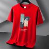 KK 10 Colors Pure Cotton Men T-shirt Round Neck Short Sleeve Loose Mans Tee Shirt S-6XL