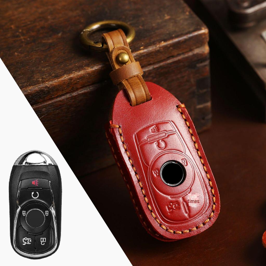 Чехол для ключа Buick Envision/GL8/Regal/LaCrosse из натуральной кожи