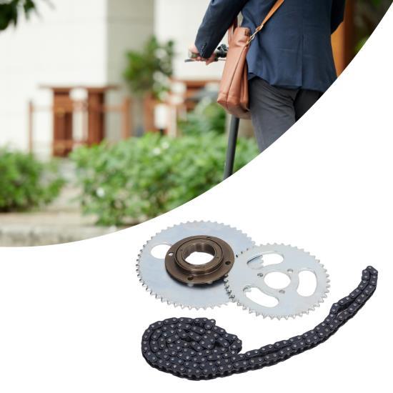 Звездочка Цепь Комплект звездочек T8F 44T 3 отверстия Малая передняя звезда T8F 54T 4 отверстия Большая передняя звезда Маховик 146 звеньев Комплект цепей T8F