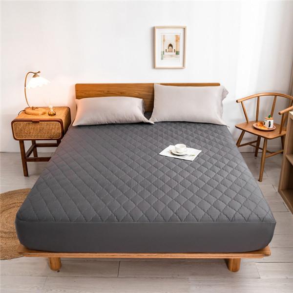 Новая супер водонепроницаемая простыня для кровати, противоскользящий наматрасник, утолщенный стеганый защитный чехол, водонепроницаемая простыня-кровать