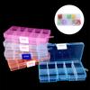 10 Grids Storage Box Slots Container Jewelry Earring Bead Display Case Organizer