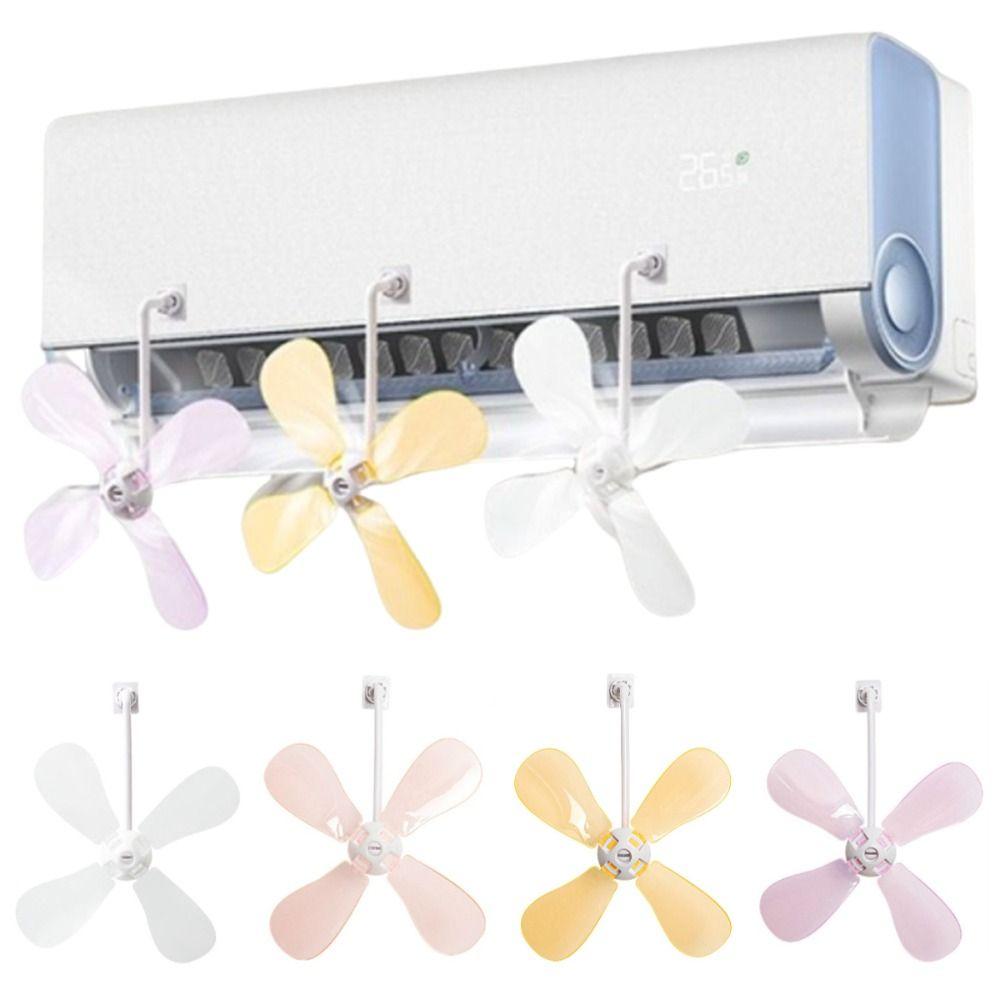 3Pcs Wall Mounted Air Conditioning Ventilator Anti Direct Blowing Air Conditioner Vent Fan For Home