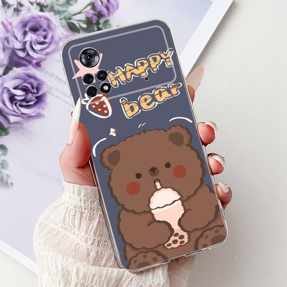 Чехол для Xiaomi Poco X4 Pro 5G Милый Кот Модный Расписной Fundas Мягкий Тонкий Чехол для Телефона Для Xiaomi Poco M4 Pro 4G 5G Задняя Крышка Сумки
