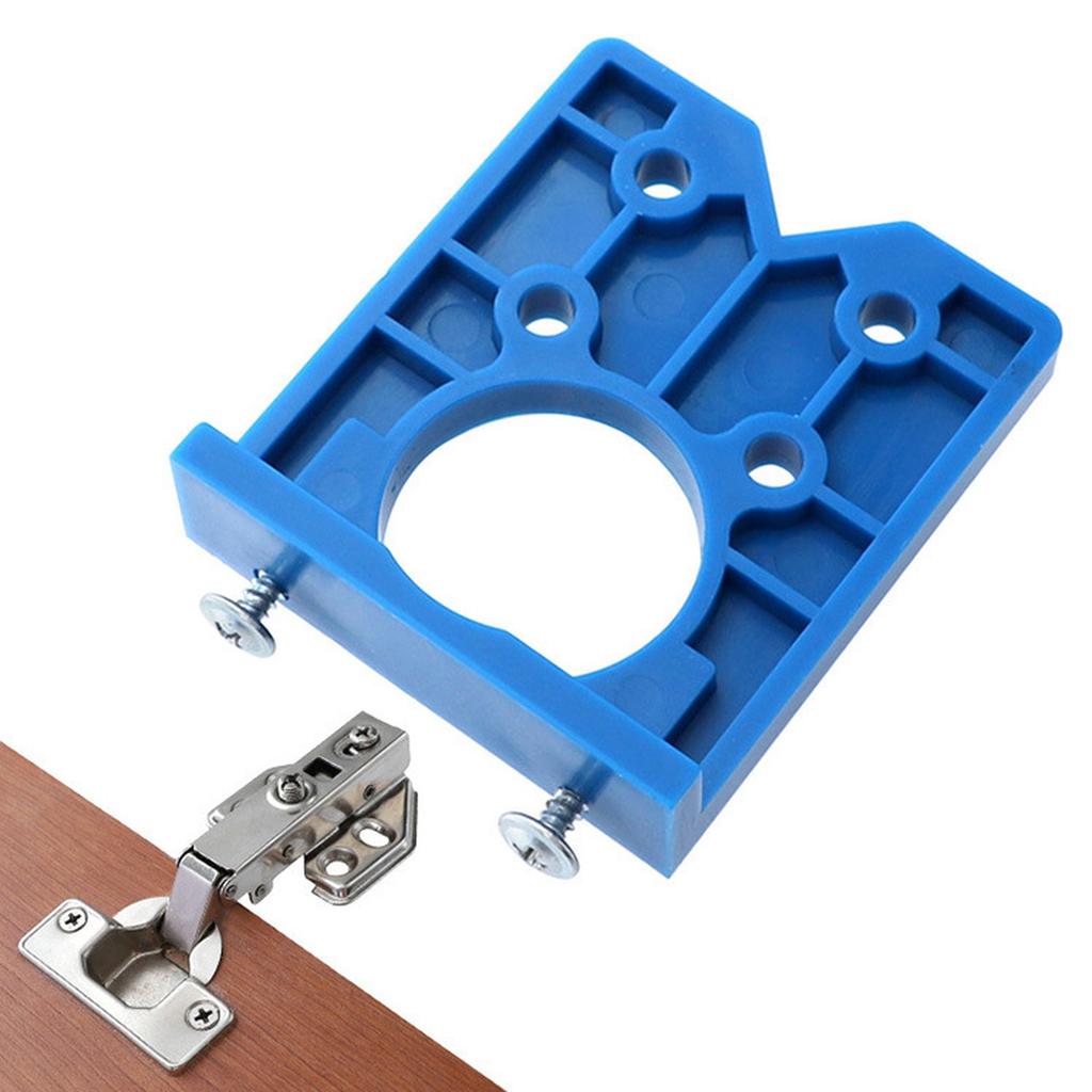 35mm Hinge Hole Drilling Guide Locator Hinge Drilling Drill Bits Woodworking Door Hole Opener Cabinet Accessories Tools