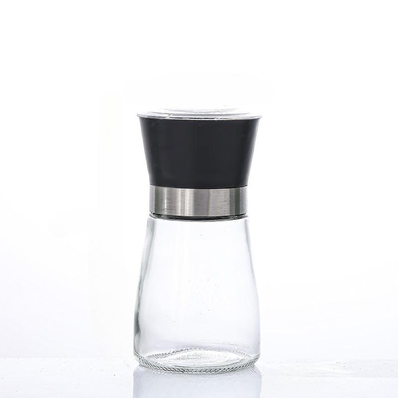 Мельница для перца из нержавеющей стали, регулируемая ручная мельница для соли и перца, прочная мельница для специй, кухонный инструмент, мельница для перца