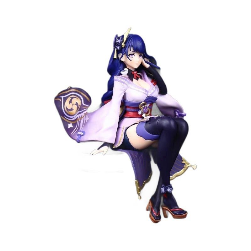 Genshin Impact Figma 18см/7.09дюйм Модель Райдэн Сёгун Игровые аксессуары Мультяшная Коллекционная Настольные украшения Игрушки Настольная кукла