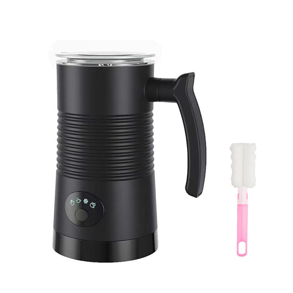 Electric Milk Frother Automatic Rotary Foamer for Coffee Cappuccino 4in1 Hot/Cold Foam and Hot Chocolate Milk Frother Foamer