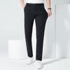 Fengxun Men's Thickened Straight-Leg Business Casual Pants