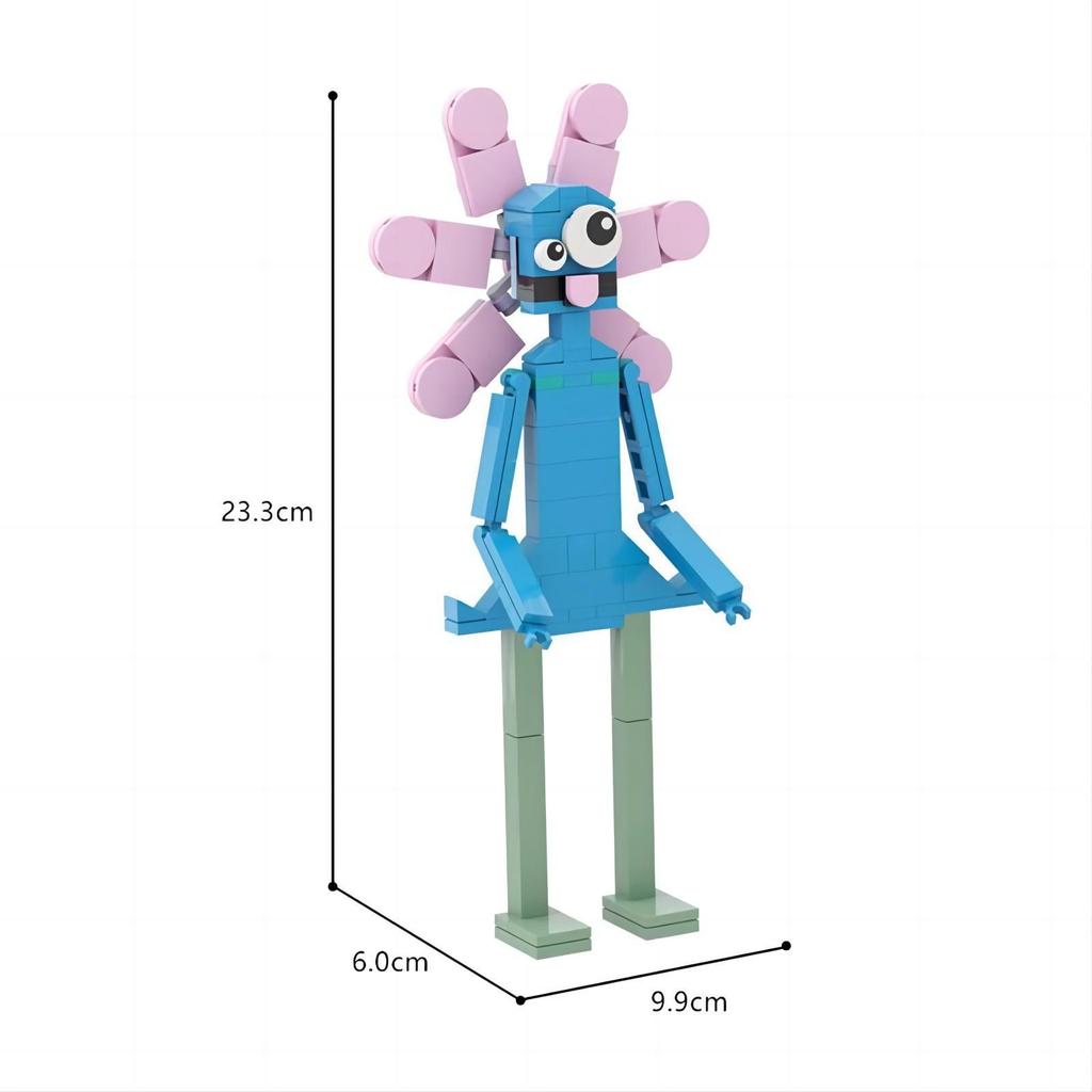 Building Blocks Class Kindergarten Doll Figurine Mascot Monster Blind Box Children's Toy
