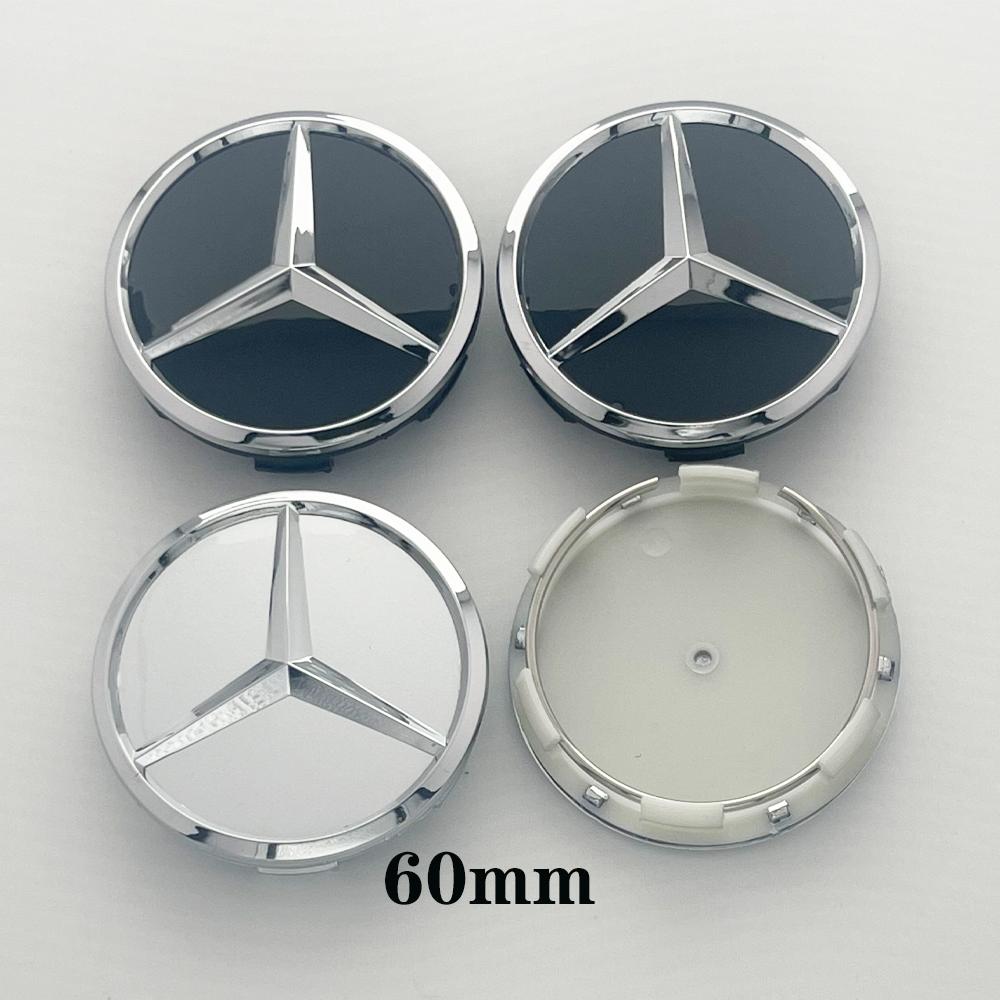 4Pcs 75MM/60MM Car Wheel Center Hub Cap Covers For Mercedes Benz AMG W211 W205 W213 W203 C218 A207 CLA CLS E Class Accessorie U3