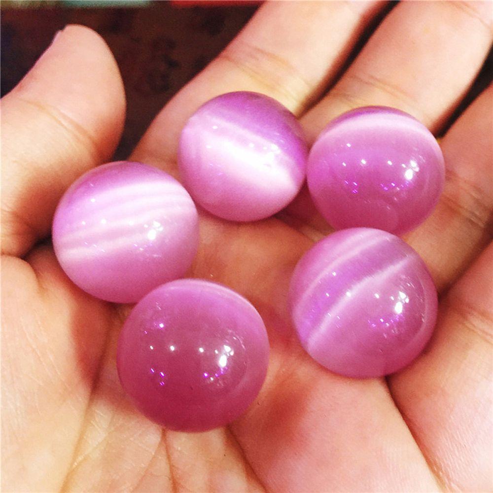 Ball Colorful Marble Games Cat's Eye Stone Glass Marbles Colorful Cat Eye Sphere Glass Ball Toys