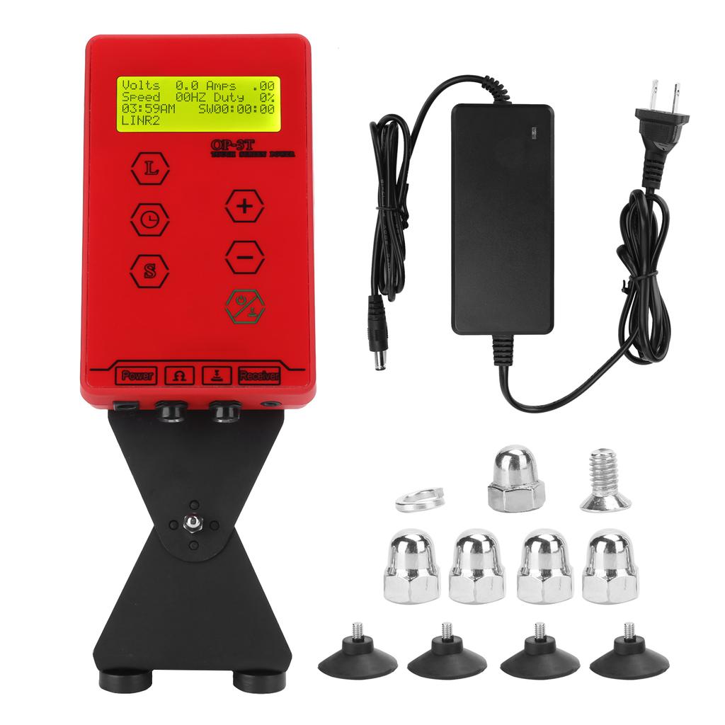 Многофункциональный блок питания для тату-машинки с ЖК-дисплеем и двумя моделями