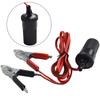 12 Volt 15A 1.5M Cigar Lighter Car Universal Battery Clips 12V Adapter Battery Clamp Car Cigar Lighter Socket