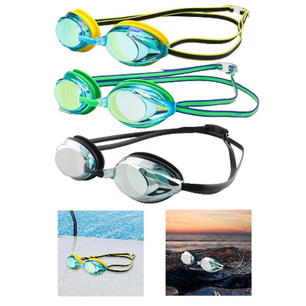 Swimming Goggles Swim Goggles Comfortable Clear Vision Stylish Eyewear for Adults Water Sports Beach Outdoor Swimming Pool