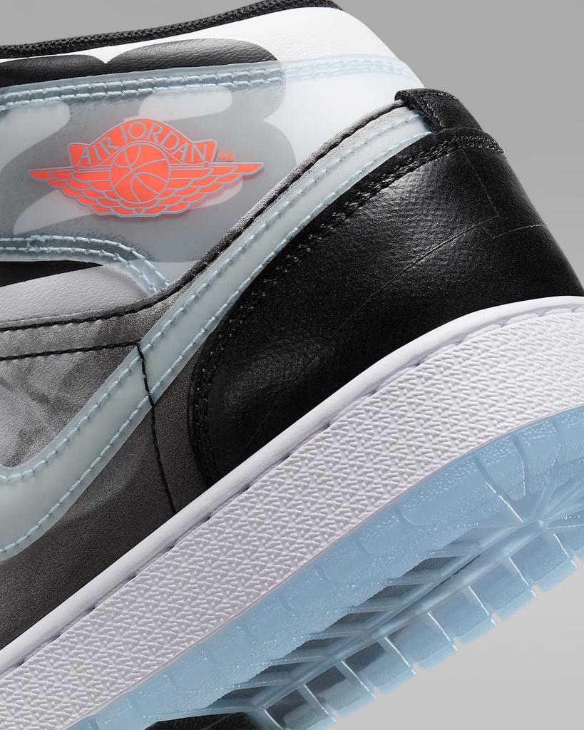 HF3210-001 Nike GS Air Jordan 1 Mid SS X-Ray