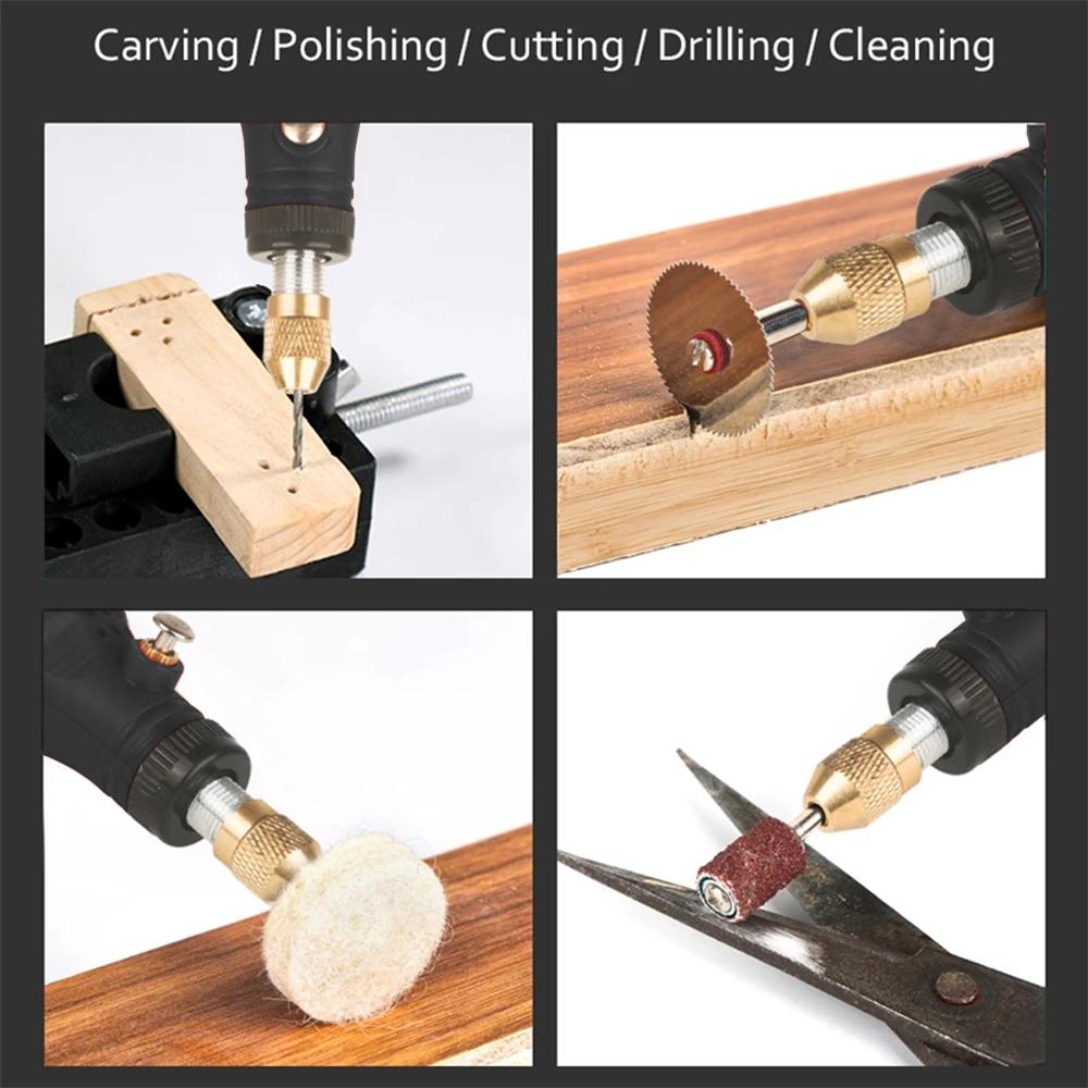 Мини литиевая электрическая дрель 3,7 В аккумуляторный роторный инструмент для гравировки, шлифовки, полировки, резьбы, резки, поделок своими руками