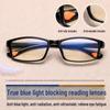 Fashionable, Ultra-light Anti-blue Light Reading Glasses for Men and Women, Suitable for Both Near and Far Vision.