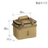 DOD Soft Kurara (4) 4L 6-Can Size Soft Cooler Bag with Extra Thick Insulation, Compact, Lightweight, and Easy To Handle, CL1-918-TN, Tan