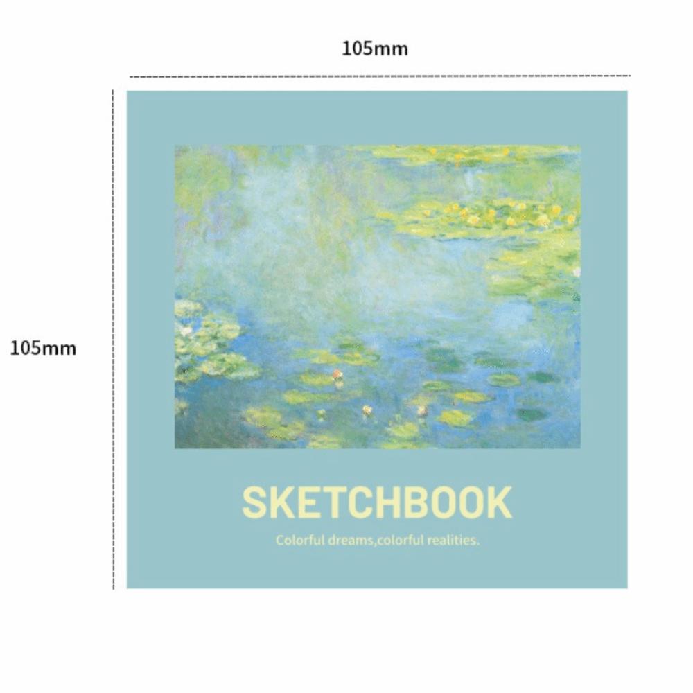 96 Sheets Sketchbook Blank Pages Sketching Book High Quality Mini Drawing Book  Hand Drawn