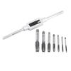 Adjustable Tap Wrench Set with Metric Thread M3 4 5 6 8 10 12 Insert Screw Taps