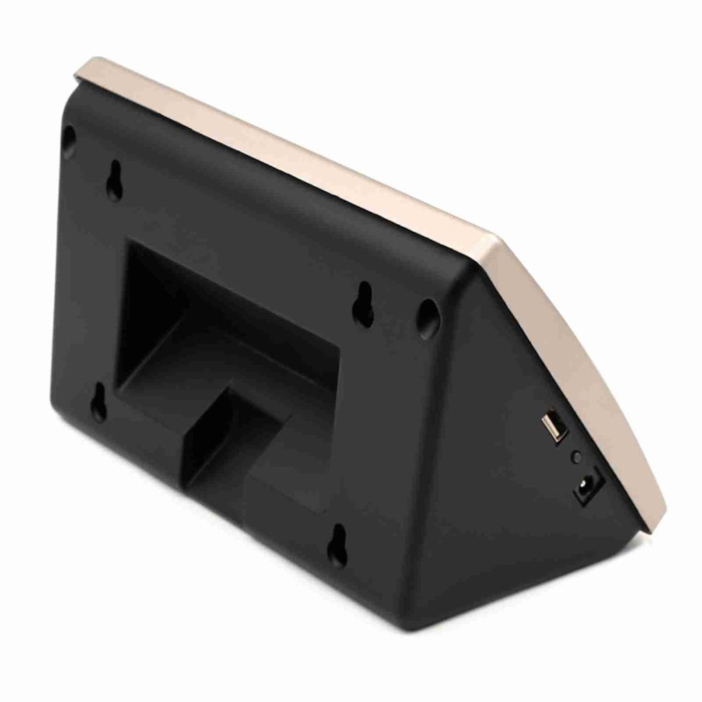 Машина учета рабочего времени Интеллектуальное биометрическое время по отпечатку пальца с HD дисплеем Часы учета рабочего времени Поддержка Лицо Отпечаток пальца Пароль