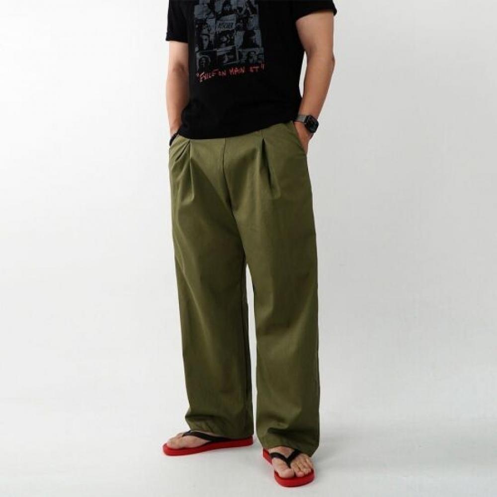 Onl Men S Pin Tuck Linen Wide pantS