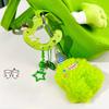 Милый мультяшный акриловый держатель для брелока, кавайный брелок в виде фрукта, креативный карабин для подвески на сумку, крючок, аксессуары для подвешивания ключей