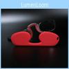 Ultra Thin Reading Glasses Nose Resting Pinching Readers Universal Case Pod