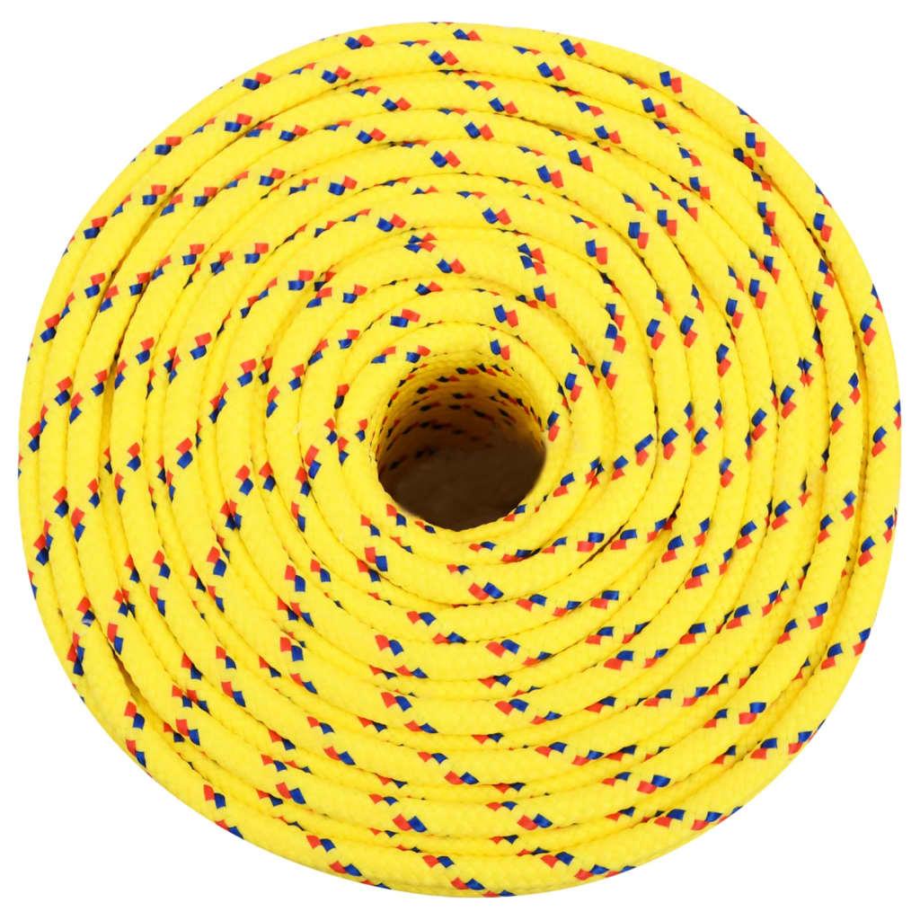 Boat Rope Yellow 8 mm 100 m Polypropylene