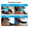 Sock Aid Device for Seniors Terry Cloth Sock Helper Aide Tool Easy Sock Threader No Bending Secure Grip Sock Assist Device