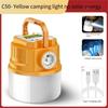 Telescope Zoom Camping Light Solar Powered Camping Lantern USB Rechargeable Portable Flashlights Tent Lights Work Repair