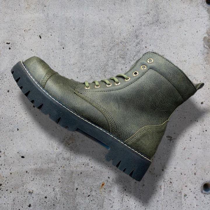 Chekich 2023 мужские ботинки темно-синего цвета из искусственной кожи со шнуровкой и молнией, зимние модные зимние ботинки больших размеров, спортивные удобные теплые ботинки до щиколотки CH009