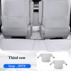 Для Leapmotor D19 2026 2027 Автомобильный Задний Защитный Коврик от Пинания Ногами Специальная Крышка для Защиты Спинки Сиденья Кожаный Коврик от Грязи Аксессуары для Интерьера