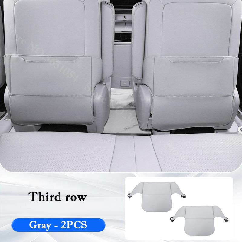 Для Leapmotor D19 2026 2027 Автомобильный Задний Защитный Коврик от Пинания Ногами Специальная Крышка для Защиты Спинки Сиденья Кожаный Коврик от Грязи Аксессуары для Интерьера