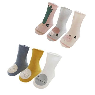 Гольфы Joy Multi Infant с натуральным принтом (3 типа х 2 комплекта), корейские детские товары
