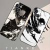 Чехол для телефона Levi Ackerman Attack On Titan Для IPhone 17 Air 16 15 14 13 Pro Max 11 12 Черный Силиконовый Чехол